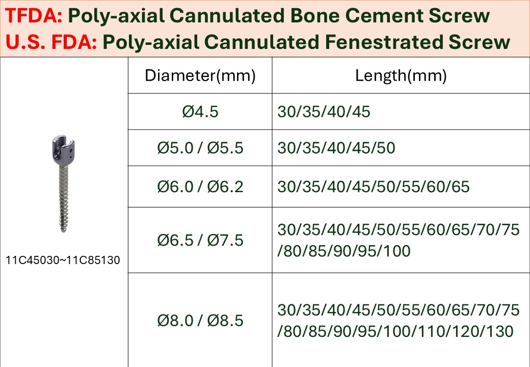 EZ SPINE Pedicle Screw Spinal System product image